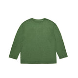 シースルー長袖Tシャツ GREEN