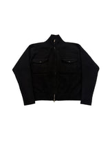 オスティーハイネックニットジップアップ (M, L / 2 Colors