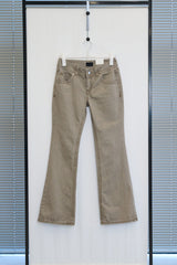 529 ブーツカットデニムパンツ (Beige/3size)