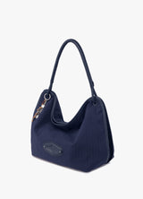 STRIPE EMBO SHOULDER
