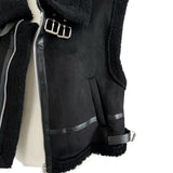 Ever Dumble High-Neck Two-Buckle Mustang Vest