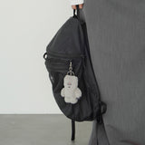 tuteogi gray doll keyring