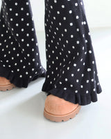 Dot Dot Dot ニットブーツカットパンツ
