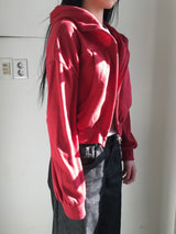 Labo High Neck Hooded Zip-Up (7c)