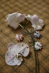  Fakiii x Suga Scoop Angel Spark Key Chain_White