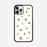 アップルファームフォンケース (glass bumper)