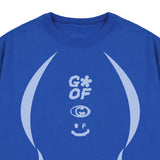 [UNISEX] 3 Logo Smile Line Short Sleeve T-shirt
