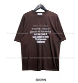 ドリーミングプリンティングオーバー半袖Tシャツ