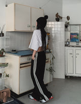 Cable Leather Trackline Corduroy Pants