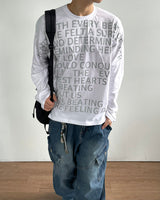 Stamp Printing Longsleeve