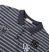 リクル96ストライプカラー半袖Tシャツ