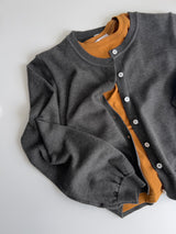 Ritz Balloon Fit Round Knit Cardigan