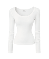 [MADE] BASIC U-NECK TOP (4color)