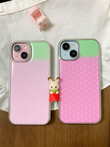 sweetberry silver epoxy case (baby pink)