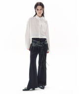 RIVET LINE BOOTCUT SLACKS