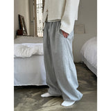 [UNISEX] Hard cotton wide jogger pants (4color)