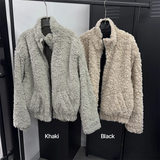 [Reversible] リバーシブルレザーファージャケット(2color)