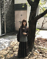 sio 花柄スリーブ