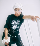 コラボレーション オーバーサイズTシャツ- BLACK | 浜野はるき × VENHIT