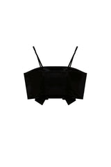 ARI RIBBON BUSTIER / BLACK