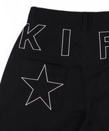 KIFF Star Cotton Shorts (Black) K25QC690