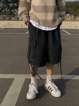 Citi Denim Cargo Bermuda Pants