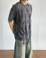 Vintage Crack Short-Sleeved T-Shirt
