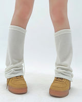 (FALL MUST-HAVE!) THICK CUTE LACE BOW-STRING A-LINE LEG WARMERS - 2 COLOR