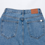 WRAP WAIST WIDE FIT DENIM PANTS code 18104