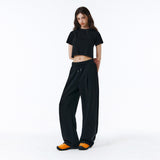 [Unisex] BASIC LINE ONE TUCK WIDE SWEAT PANTS (2color)