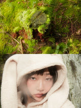 FLUFFY BUNNY JACKET (IVORY)