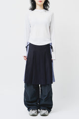 (W) Lowkey Checked Skirt (2color)