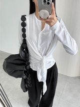 tied button cardigan (3color)