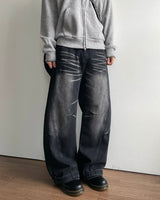Shadow Curved Denim Pants