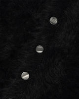 Hairy Cardigan/Black