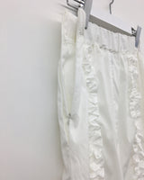 Border frill pencil skirt (2color)