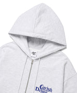 SELLER LOGO ZIP UP HOODIE LIGHT GREY(CV2EFUM480A)