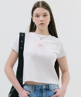 Ribbon Butterfly T-shirt_White