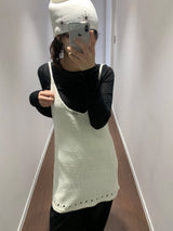 Melo Bustier Knit One-Piece (3color)