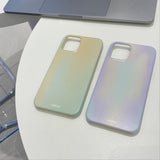 [purple rainbow gradation hard case]