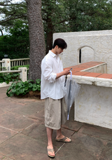 stow Pintuck Balloon Fit Banding Shorts