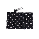 Dot button wallet_black