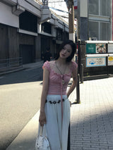 マシュマロマキシフローアラジンジョガーパンツ