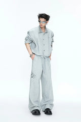 Embroidered Musical Trousers