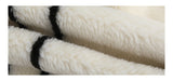 Style Hooded Wool Suede Coat