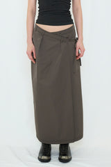 WRAP MAXI SKIRT