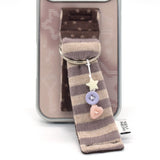 SUN CASE BUTTON BELT BEIGE