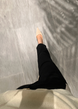 ルカイン 301 ストレッチー エラスティック ウエスト ストレート パンツ/ 4カラー