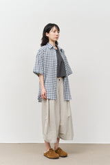 Pie Checked Bermuda Pants (2color)