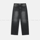 LMN Abe Slab Wide Denim Pants (2 colors)
